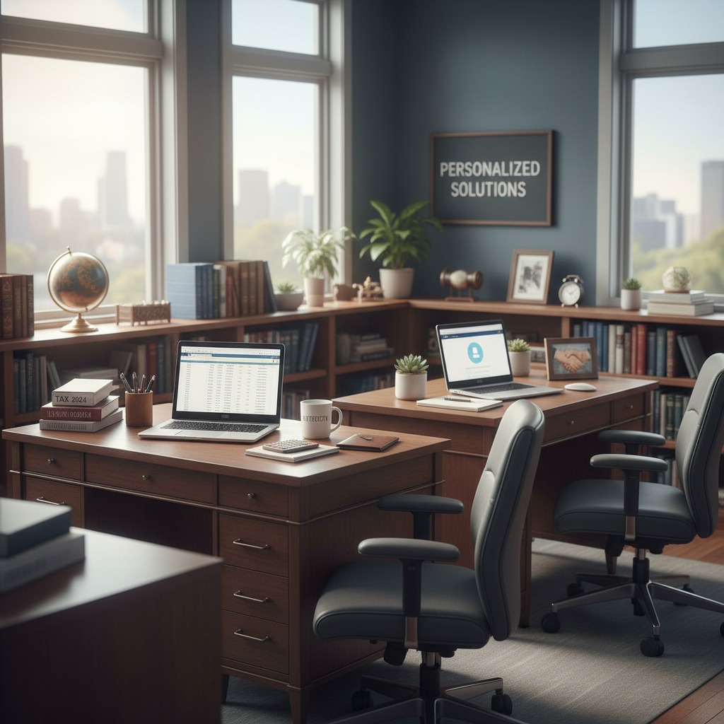 Professional tax preparation services for individuals and small businesses